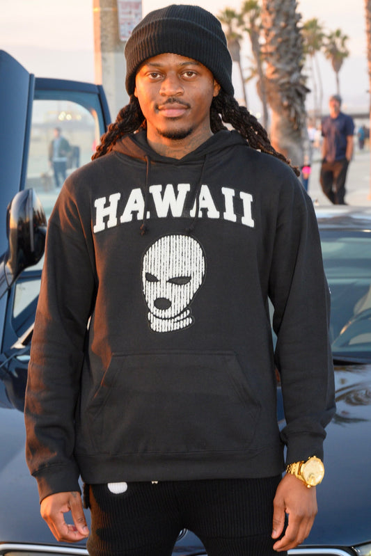 Hawaii Band Runnaz Ski Mask Hoodie image 0