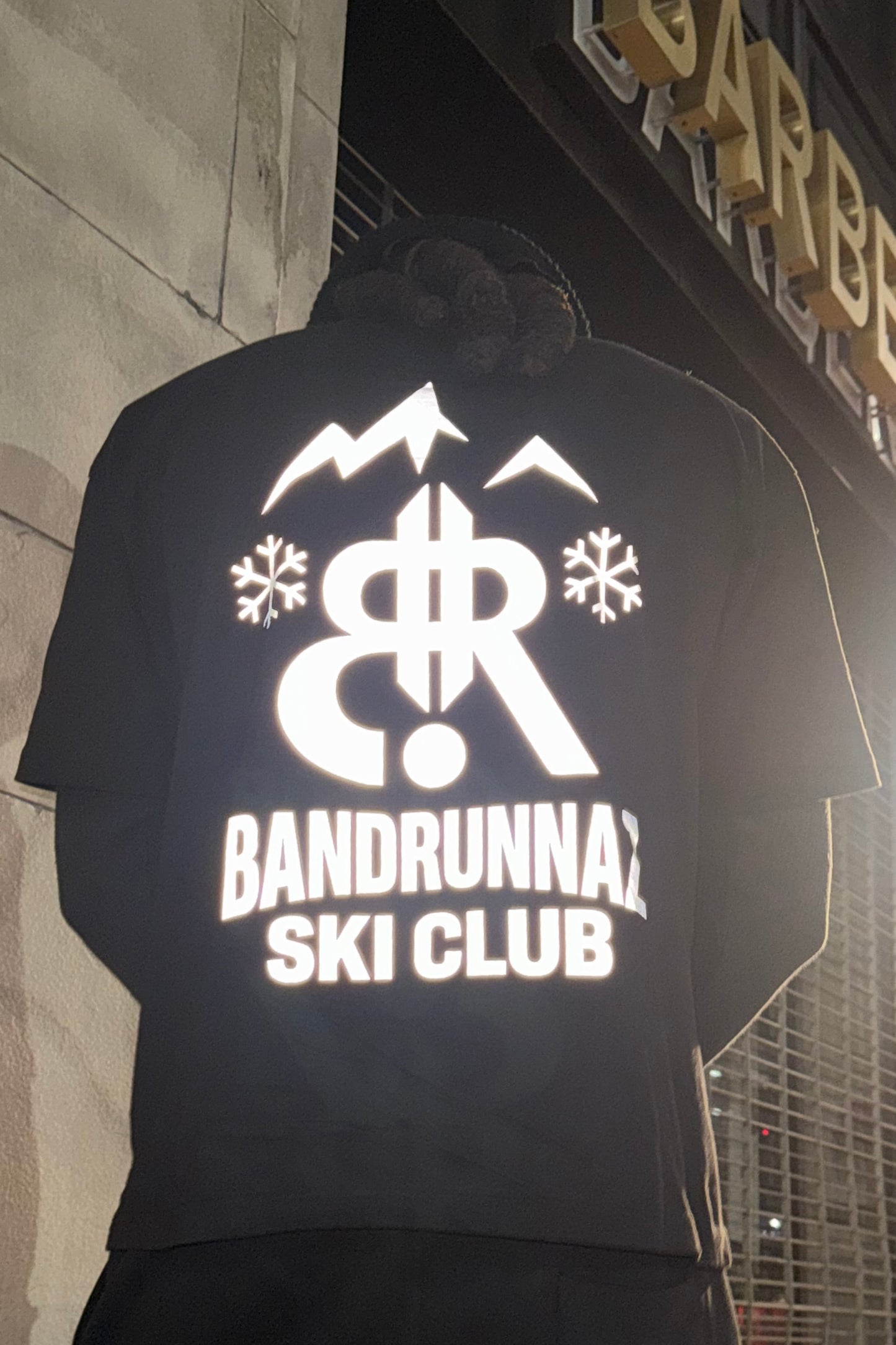 BR Ski Club Reflective Tee