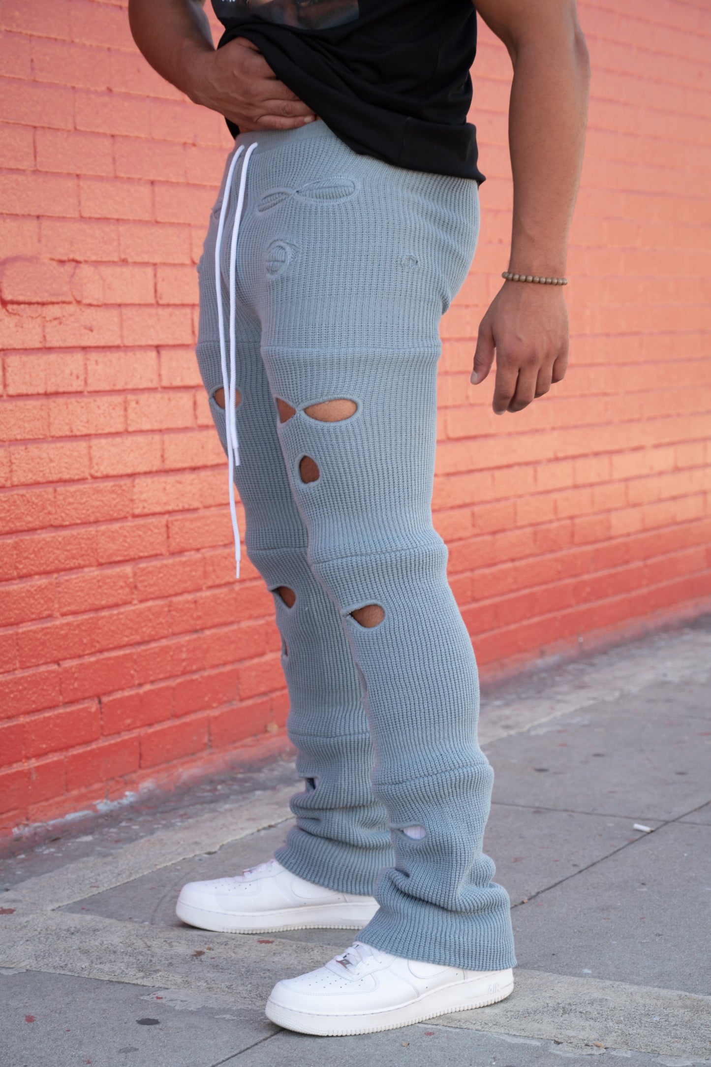 Grey Ski Mask Pants image 1