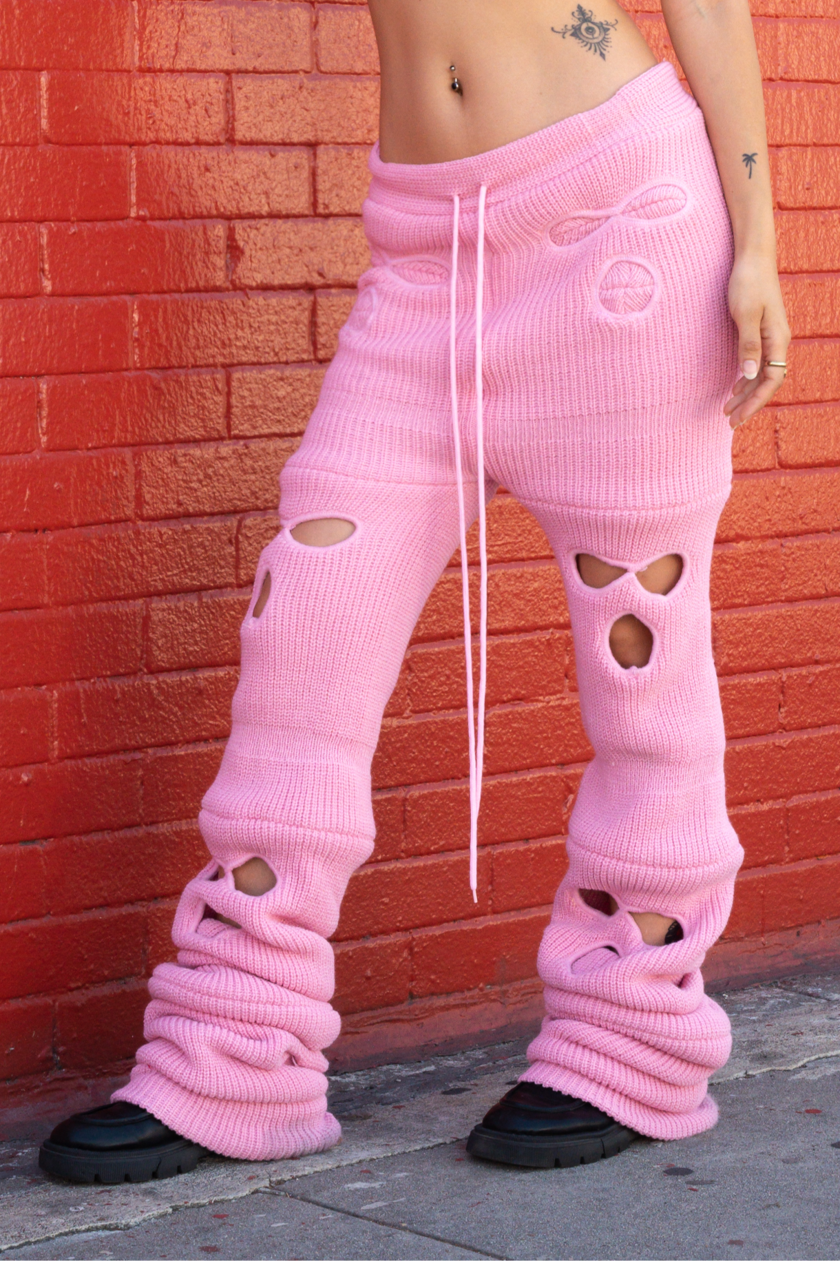 Pink Ski Mask Pants image 1
