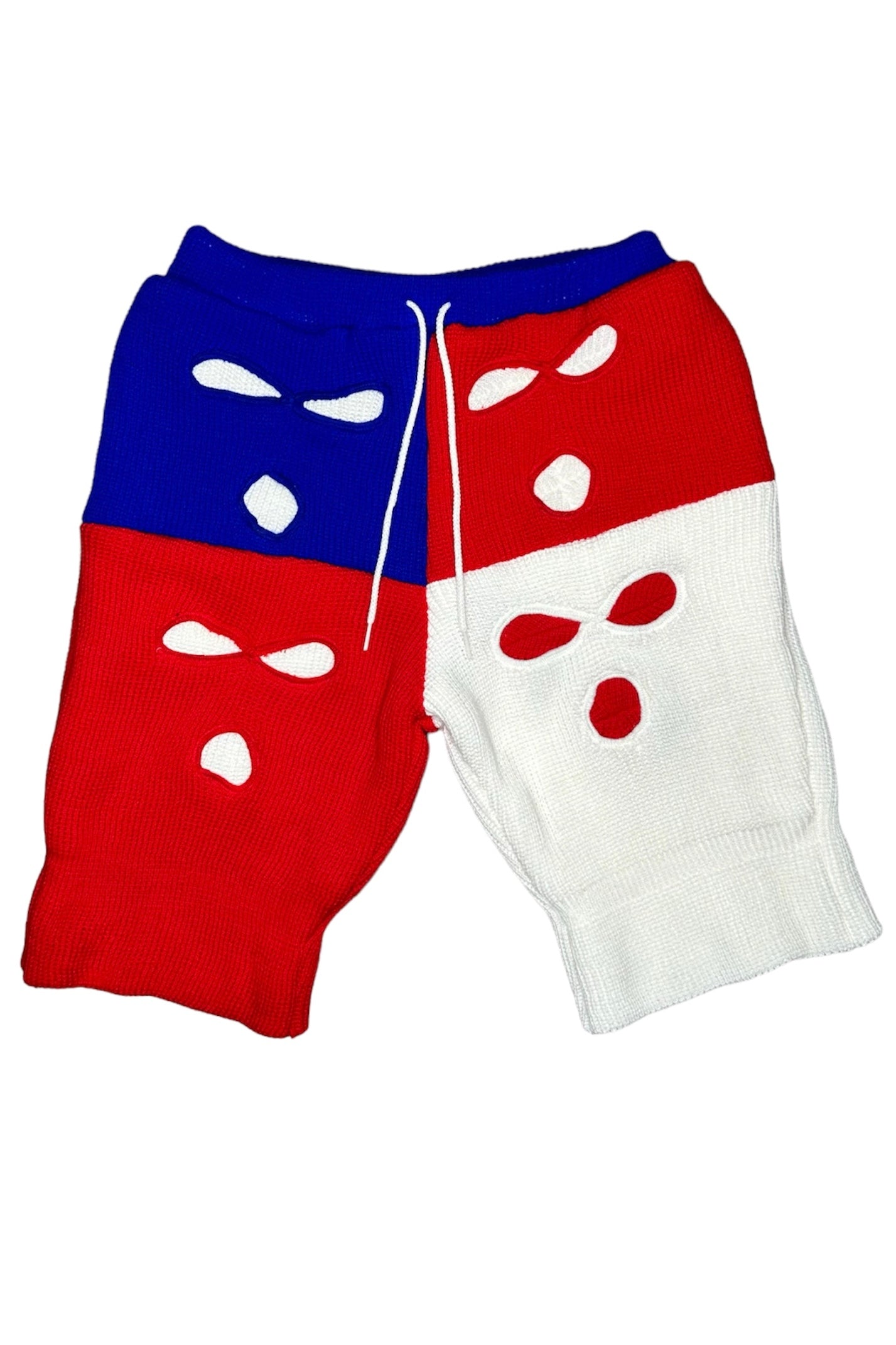 1 of 1 Blue, Red, & White Ski Mask Shorts image 4