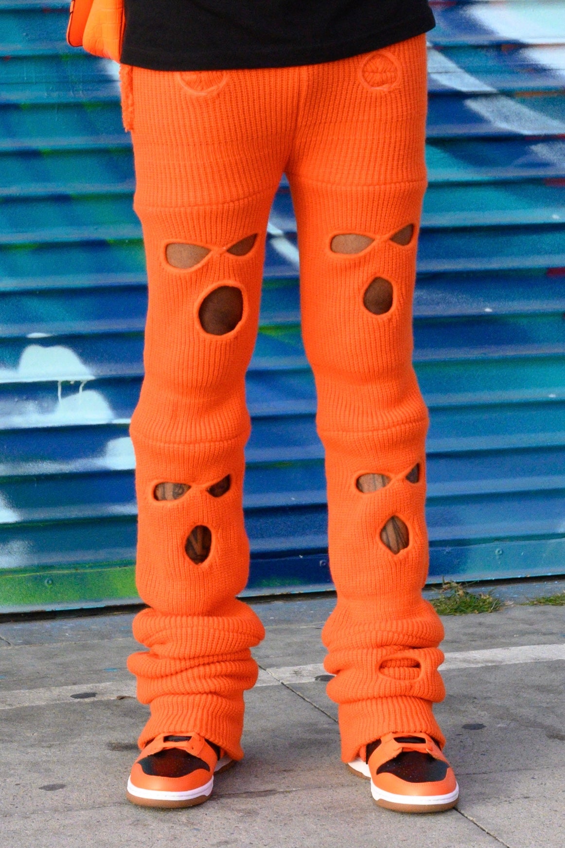 Forever Orange Ski Mask Pants image 0