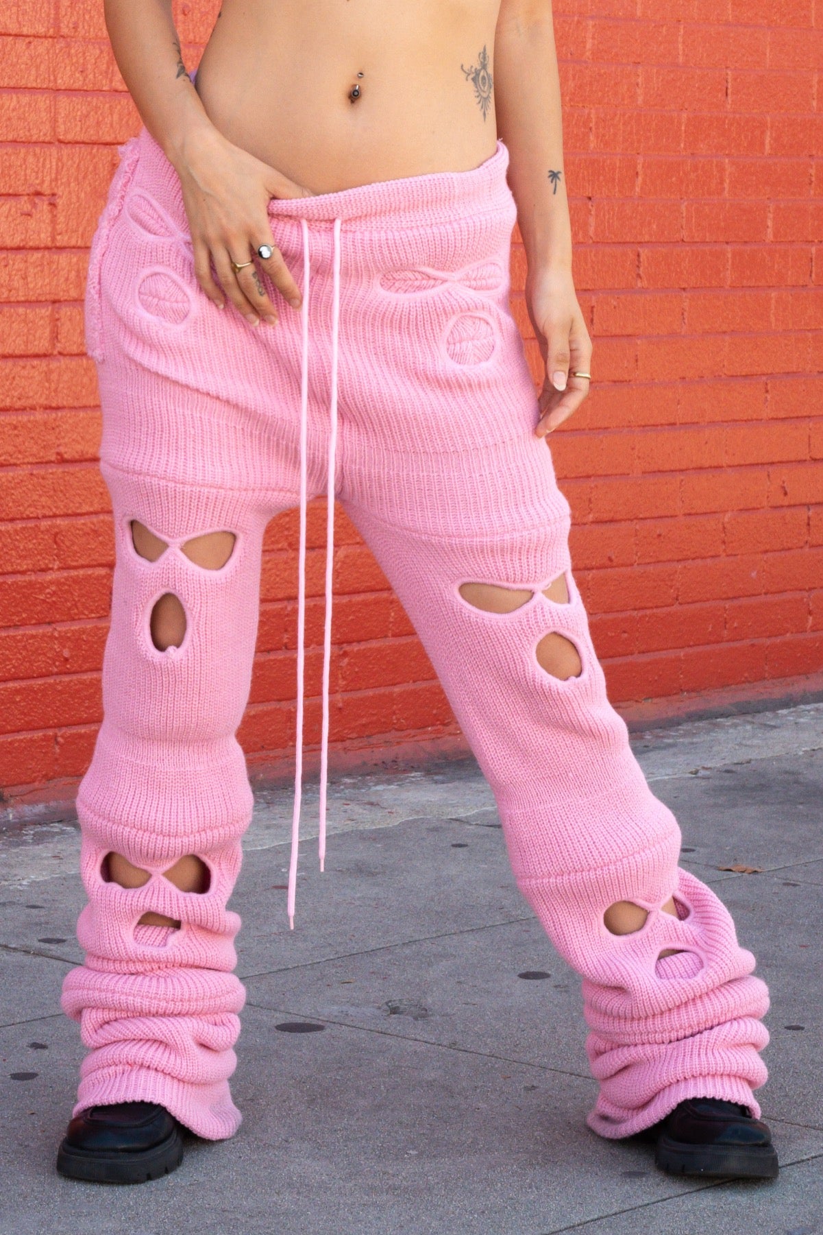 Pink Ski Mask Pants image 0