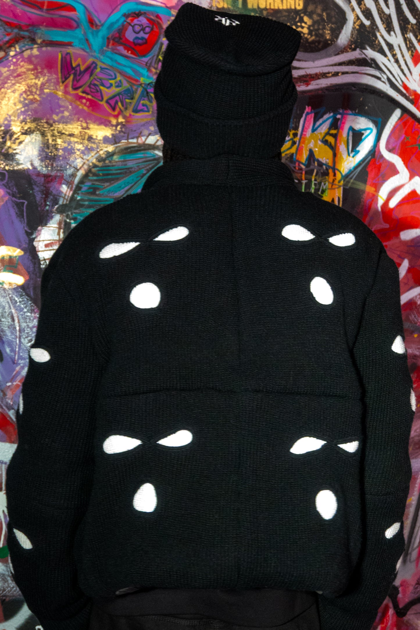 Inverted Panda Ski Mask Puffer