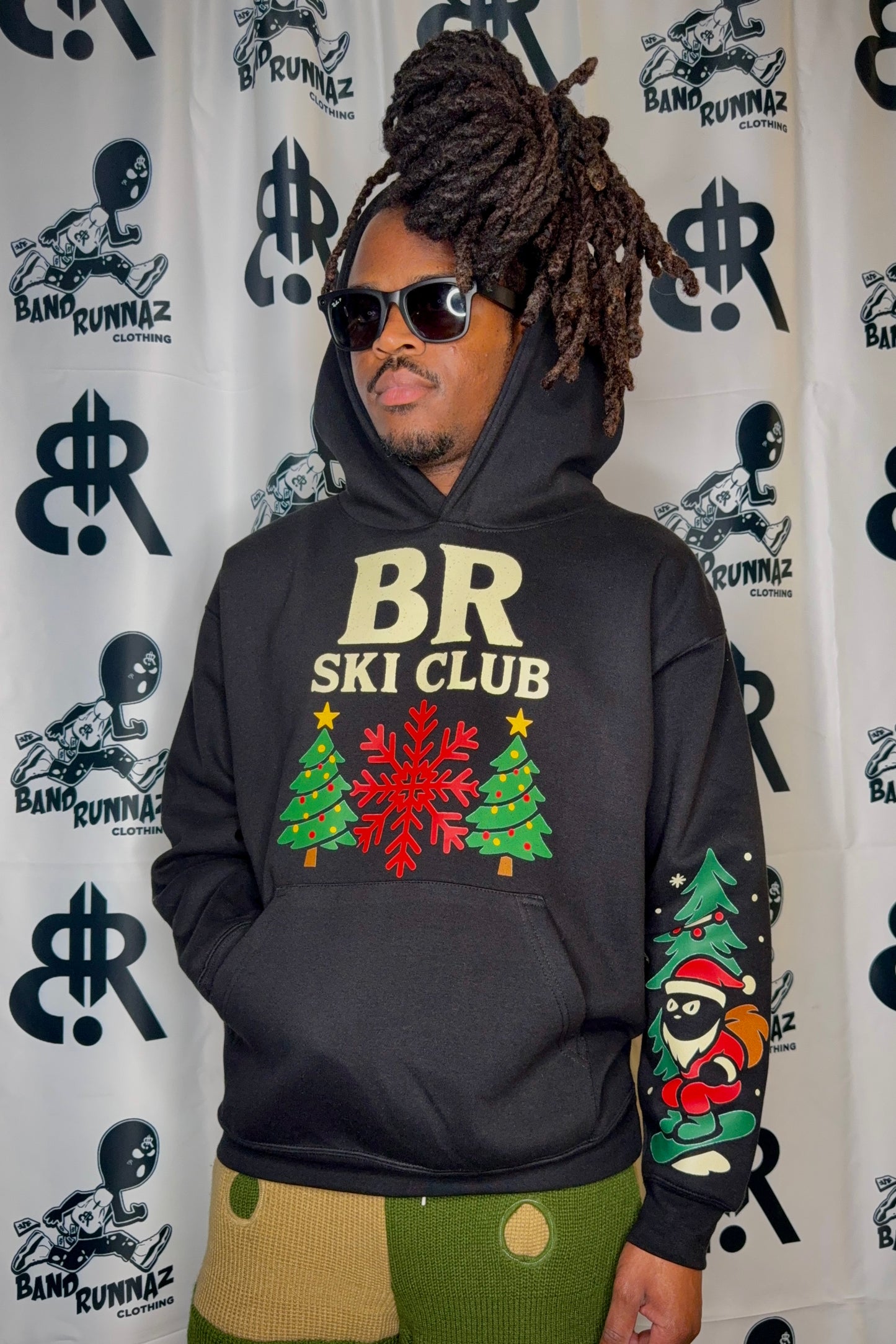 BR Ski Club Holiday Hoodie