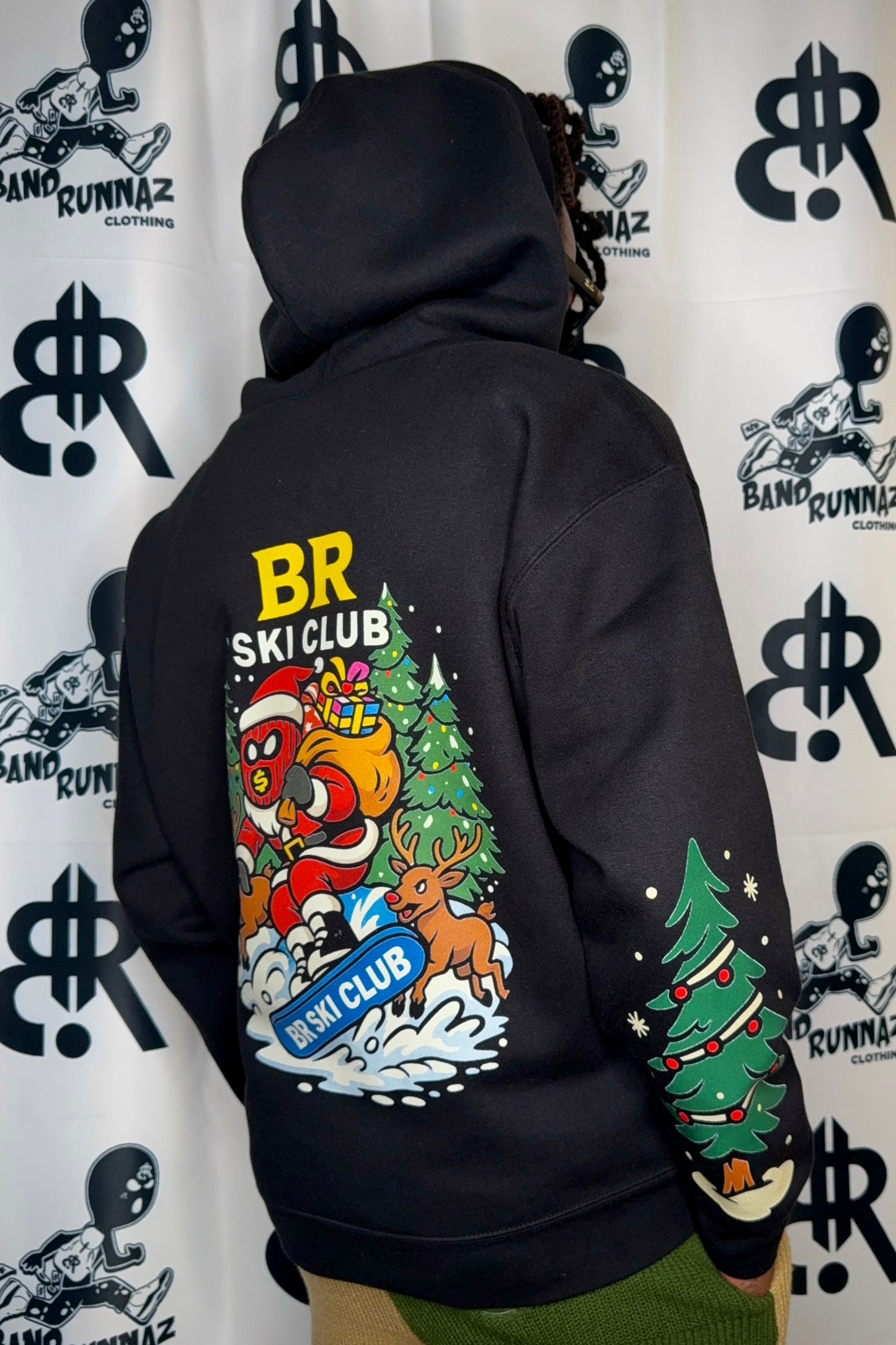 BR Ski Club Holiday Hoodie
