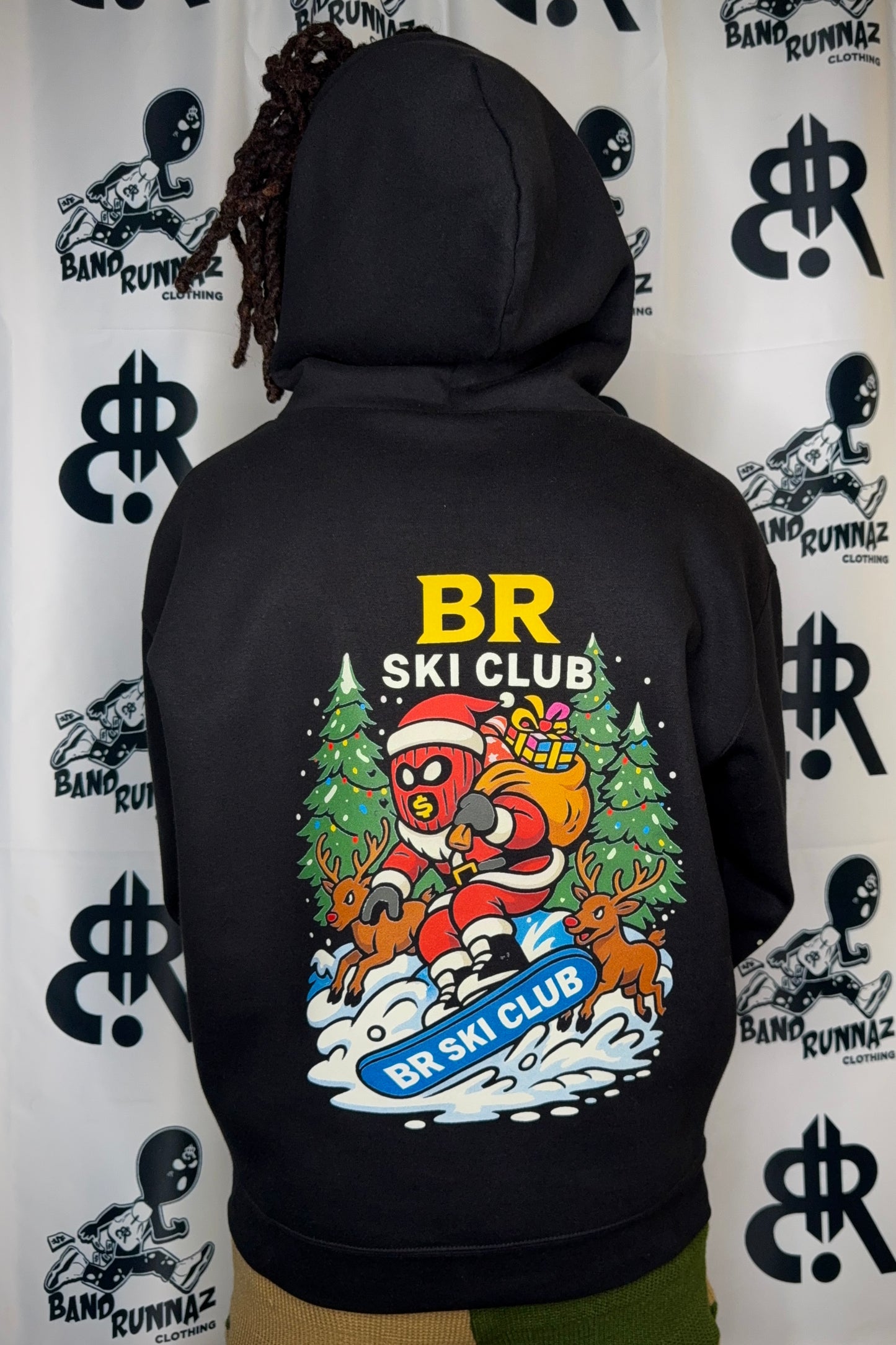 BR Ski Club Holiday Hoodie