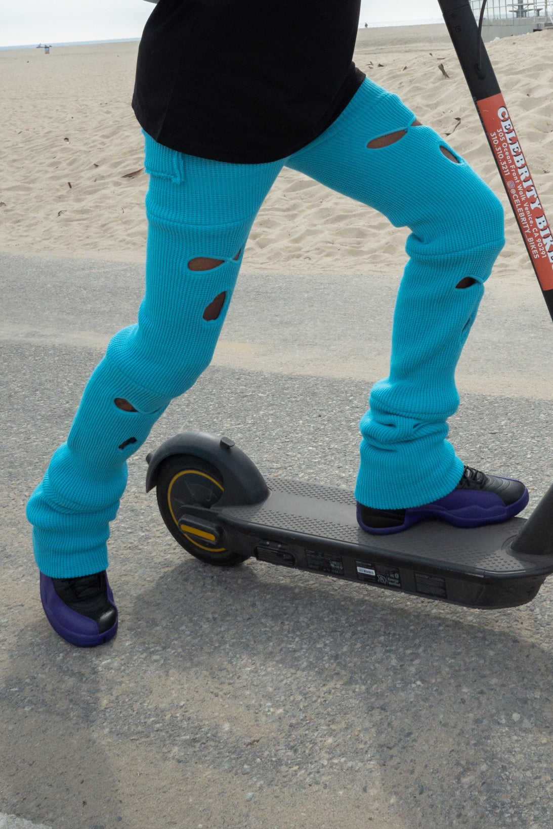 Ocean Blue Ski Mask Pants image 3