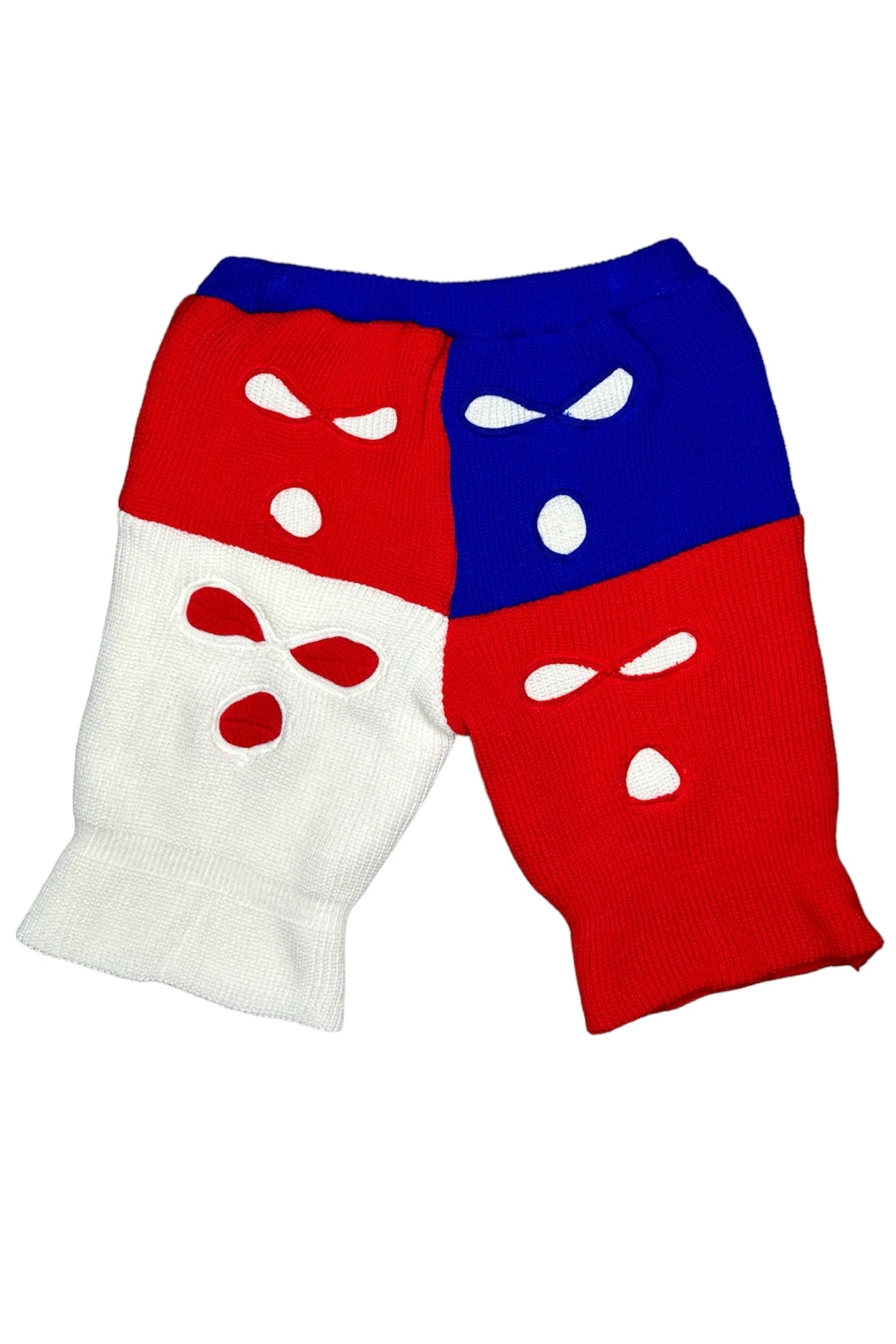 1 of 1 Blue, Red, & White Ski Mask Shorts image 5